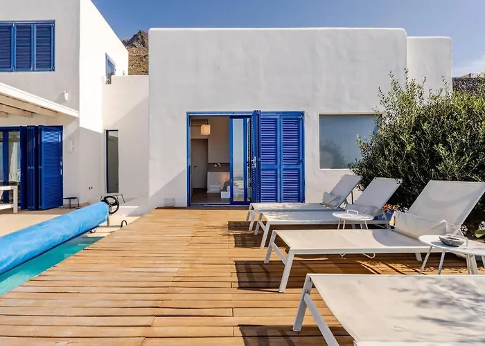 וילה Itaca Vista Mar Y Piscina Climatizada